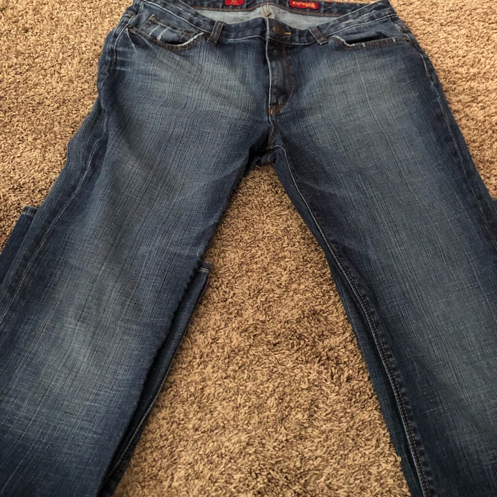 Express MIA Boot Leg Jeans